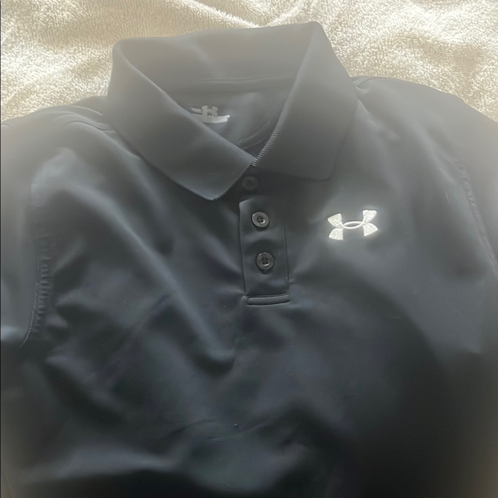 Under Armour Classic Black Polo